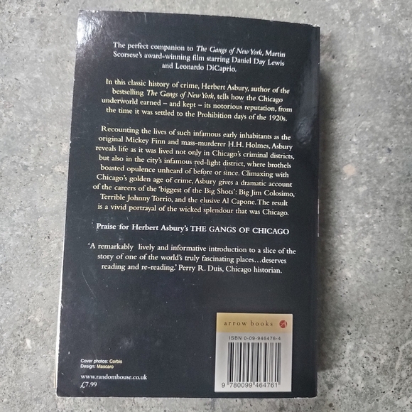 The Gangs of Chicago by Herbert Asbury (paperback book) - Picture 2 of 7